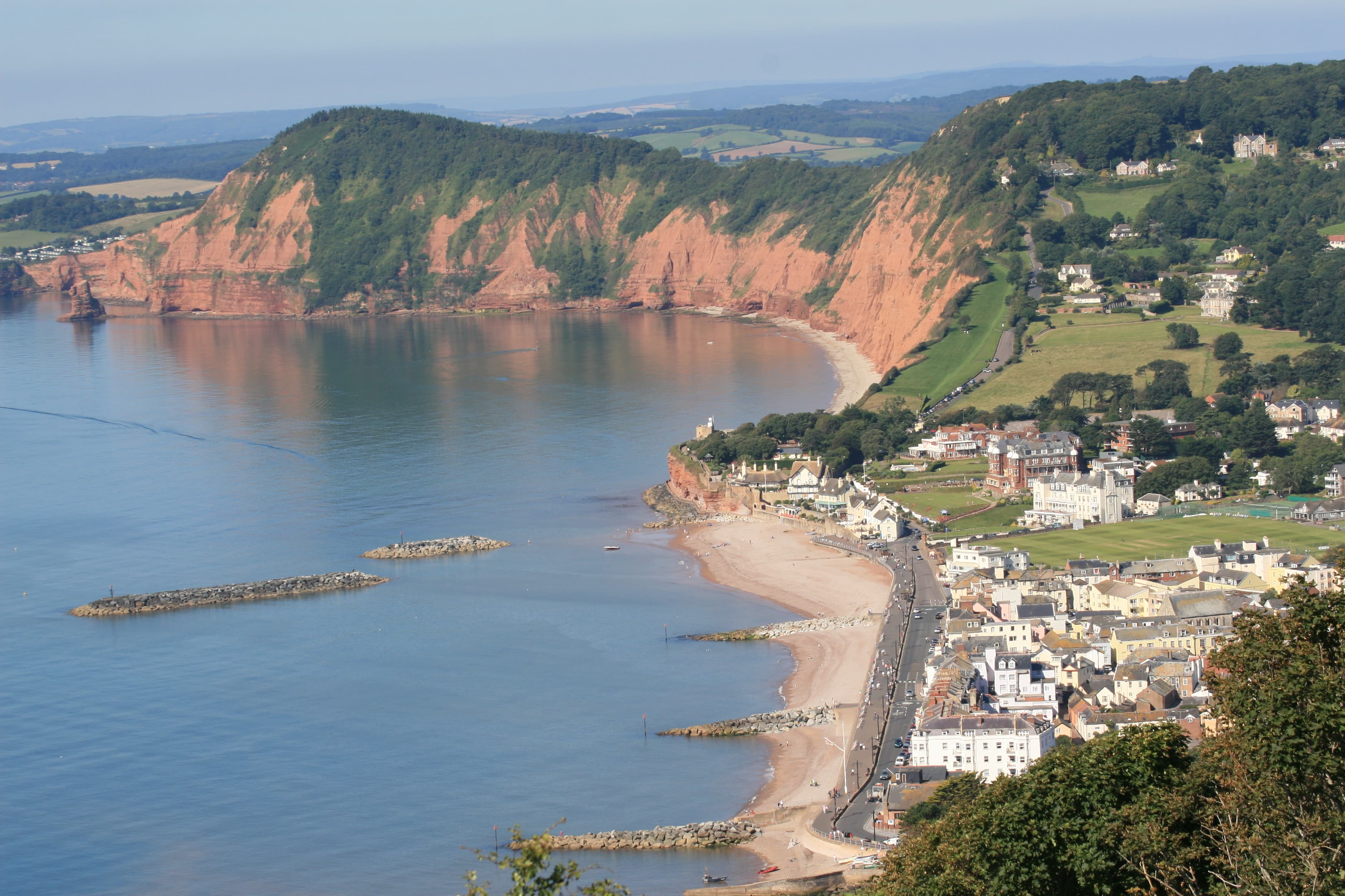 Sidmouth Devon Beach
